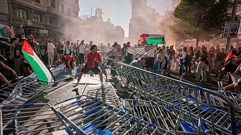 Беспорядки в Испании