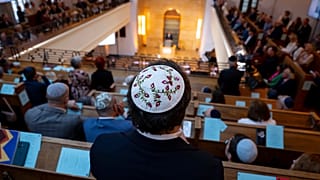 In München hat Kanzler Friedrich Merz die Synagoge Reichenbachstraße wieder eröffnet