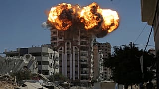 حمله اسرائيل به شهر غزه