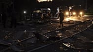 FILE- Rescuers work at residential neighbourhood destroyed by a Russian air strike in Zaporizhzhia, Ukraine, Saturday, Aug. 30, 2025. (AP Photo/Kateryna Klochko)