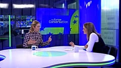 Kallas mit dem israelischen Minister für auswärtige Angelegenheiten Gideon Saar
