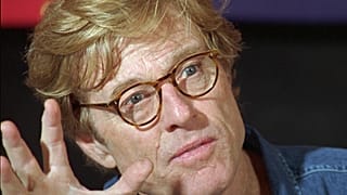 FILE: Actor Robert Redford answers questions during a news conference at his Sundance Institute outside Provo, Utah, 20 January 1996