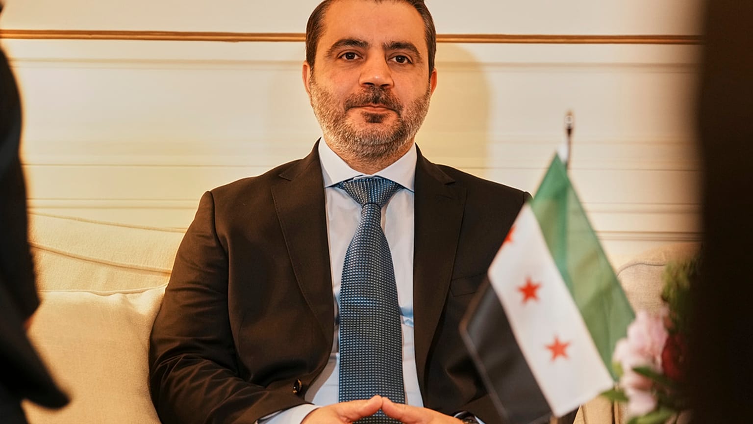 وزير الخارجية السورية في الحكومة المؤقته أسعد الشباني