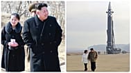 Kim Jodzsong bátyjával 2015-ben megtekintett egy katonai létesítményt, Kim Dzsue apjával 2022-ben egy rakétakilövő álláson