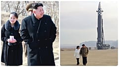 Kim Jodzsong bátyjával 2015-ben megtekintett egy katonai létesítményt, Kim Dzsue apjával 2022-ben egy rakétakilövő álláson