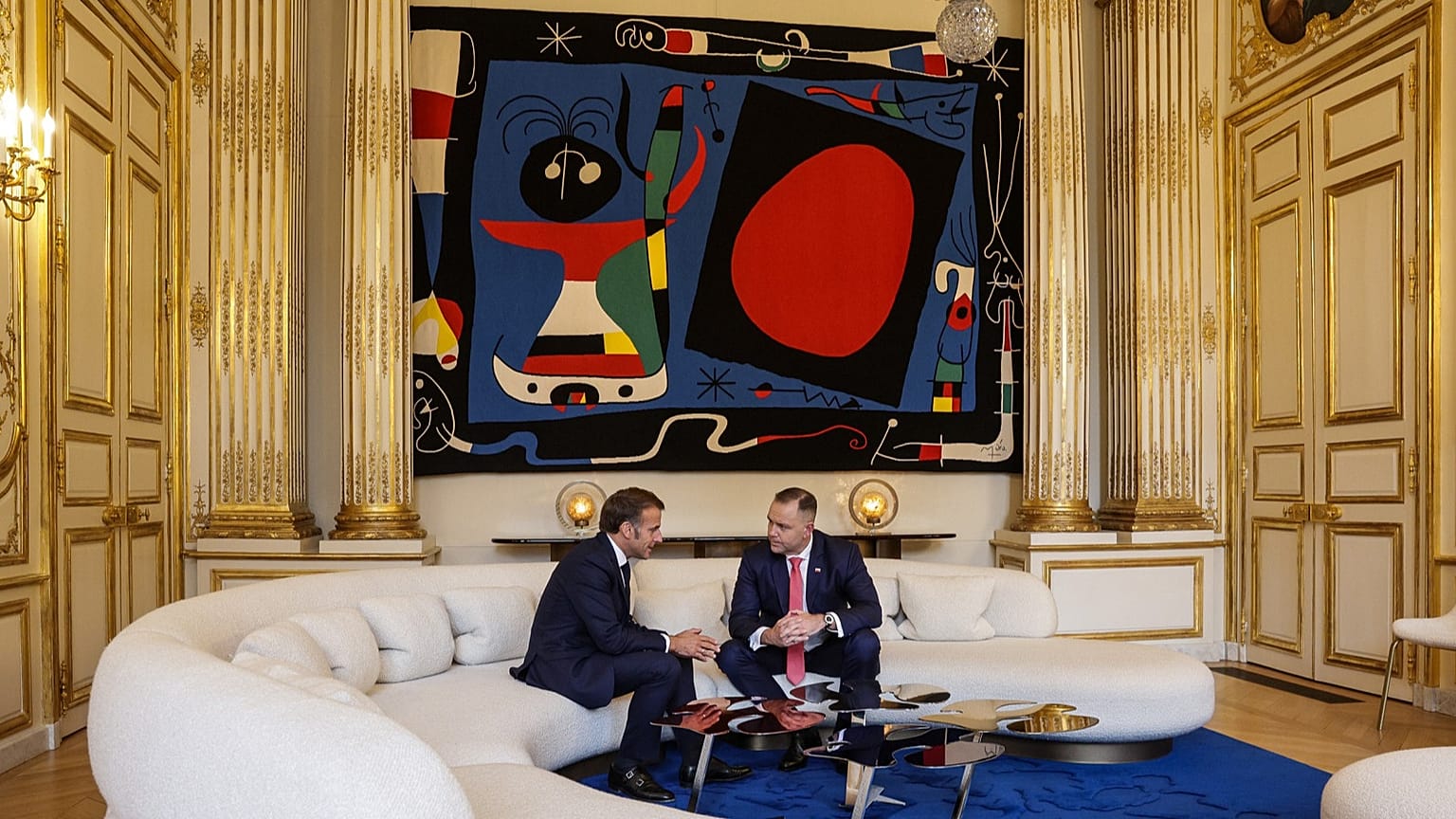 Prezydent RP złożył roboczą wizytę we Francji.