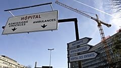 مدخل طوارئ في مستشفى بجنيف
