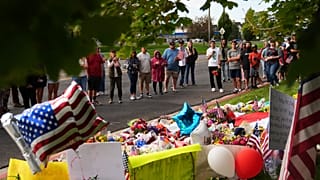 File: Supporters gather at a makeshift memorial in Orem, Utah, 13 September 2025