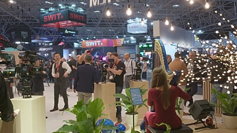 International Broadcast Convention in Amsterdam - Fujifilm pavilion