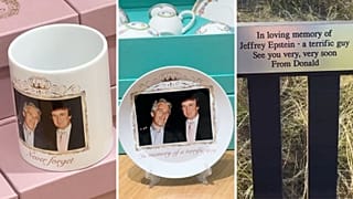 UK protesters get creative with Trump-Epstein merch 