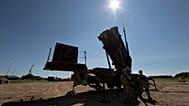 A Patriot surface-to-air missile battery during a NATO exercise in Lithuania, 20 July, 2017