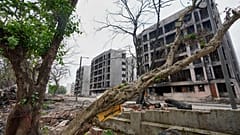 DOSYA. Hindistan'ın Ahmedabad kentinde 12 Haziran'da meydana gelen Air India uçak kazasının gerçekleştiği yer. 12 Temmuz 2025.