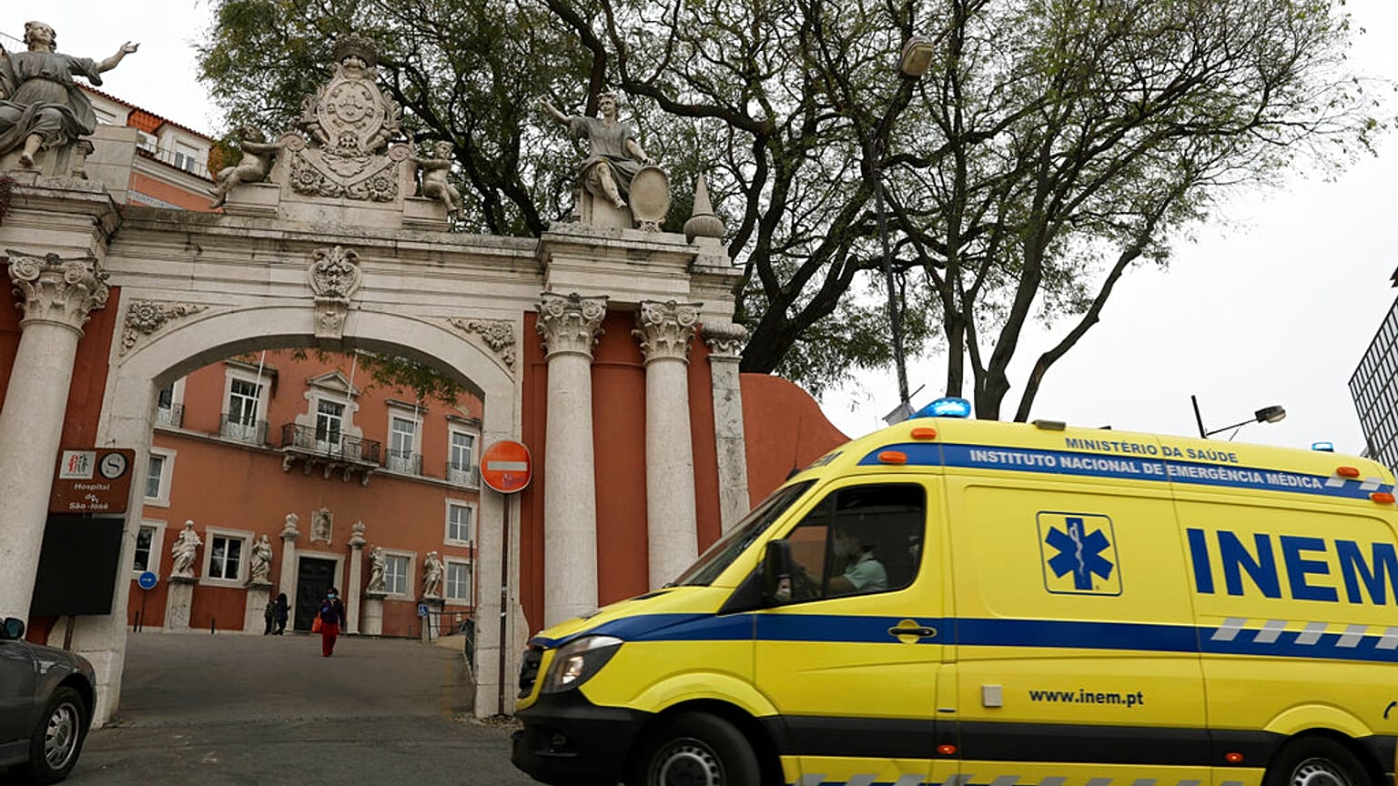 O Hospital de São José, em Lisboa.
