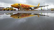 FILE - A DHL airplane is pictured at an air freight hub in Schkeuditz near Leipzig, Germany, on 12 October, 2016. 
