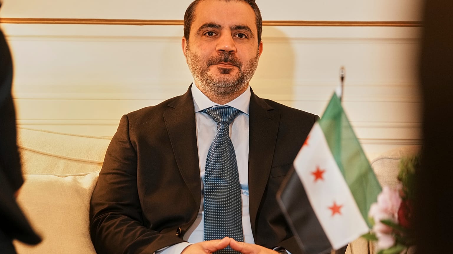 وزير الخارجية السوري أسعد الشيباني يلتقي نظيره اليوناني جورج جيرابيتريتيس في أثينا، اليونان، الأربعاء 20 أغسطس/آب 2025. 