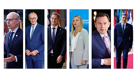 تعدادی از سیاستمداران اروپایی