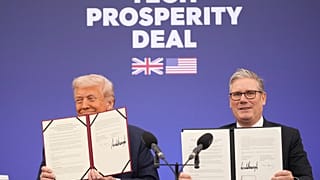 Trump és Starmer az aláírt brit-amerikai technológiai megállapodással