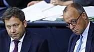 Lars Klingbeil und Friedrich Merz