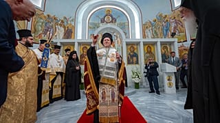 Η λειτουργία στον Ιερό ναό του Αγίου Νικολάου
