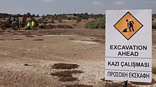 Photo from the video of the excavation site by CYPE