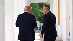 Trump és Nawrocki a Fehér Házban, 2025 szeptember 3.