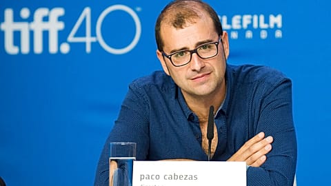 Paco Cabezas en 2017 en la presentación de su película 'Mr. Right'.