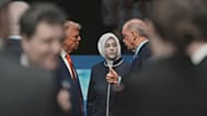 اردوغان و ترامپ در نشست ناتو، ۲۵ ژوئن