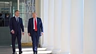 Karol Nawrocki i Donald Trump. 