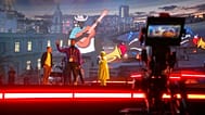 Kübalı şarkıcı Zulema Iglesias ve ekibi LIVE Arena sahnesinde provada.