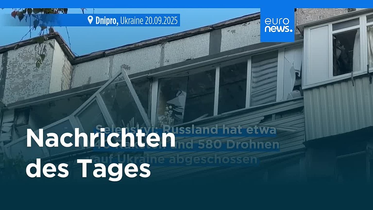 Nachrichten des Tages | 20. September 2025 - Abendausgabe