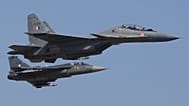 (IMAGEN DE ARCHIVO) Cazas rusos Sukhoi Su-30 MKII