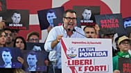 Matteo Salvini alla Pontida 2025