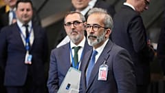 Archivfoto des portugiesischen Außenministers Paulo Rangel bei einem Treffen des Nordatlantikrats im Format der Außenminister im NATO-Hauptquartier in Brüssel, 03.04.2025