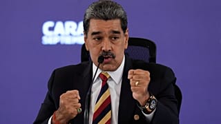 الرئيس الفنزويلي نيكولاس مادورو يعقد مؤتمراً صحفياً في كاراكاس، فنزويلا، الاثنين 1 سبتمبر/أيلول 2025. 