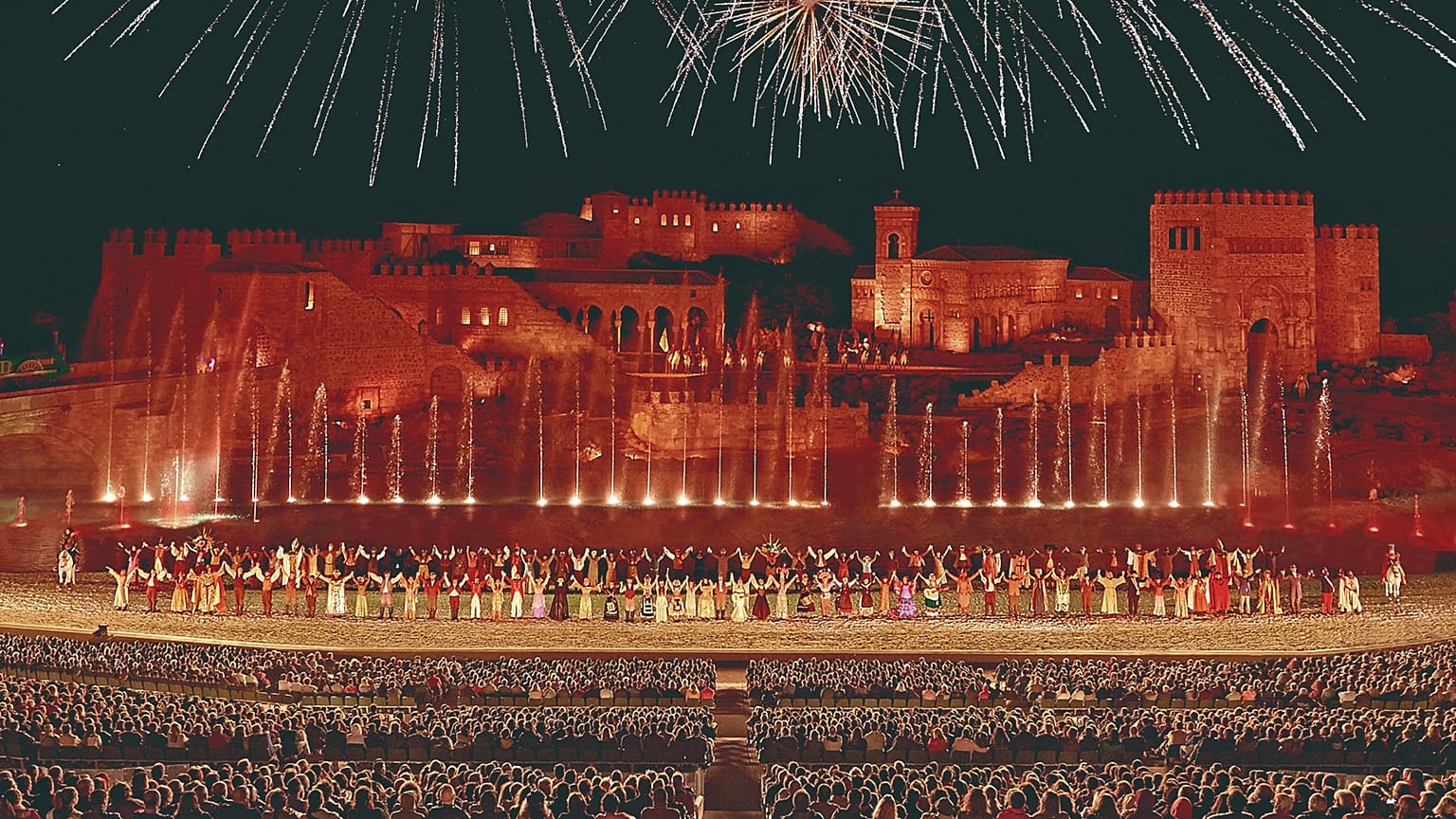 Imagen del parque temático Puy du Fou.