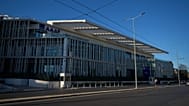 Το κτίριο της Ανεξάρτητης Αρχής Δημόσιων Εσόδων (ΑΑΔΕ) στην Αθήνα, Ελλάδα, Τρίτη, 16 Σεπτεμβρίου 2025. (AP Photo/Petros Giannakouris)