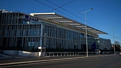 Το κτίριο της Ανεξάρτητης Αρχής Δημόσιων Εσόδων (ΑΑΔΕ) στην Αθήνα, Ελλάδα, Τρίτη, 16 Σεπτεμβρίου 2025. (AP Photo/Petros Giannakouris)