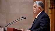 Orbán Viktor a parlamentben szeptember 22-én