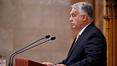 Orbán Viktor a parlamentben szeptember 22-én