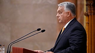 Orbán Viktor a parlamentben szeptember 22-én