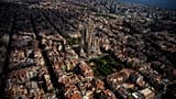 La Sagrada Familia, vue de loin.