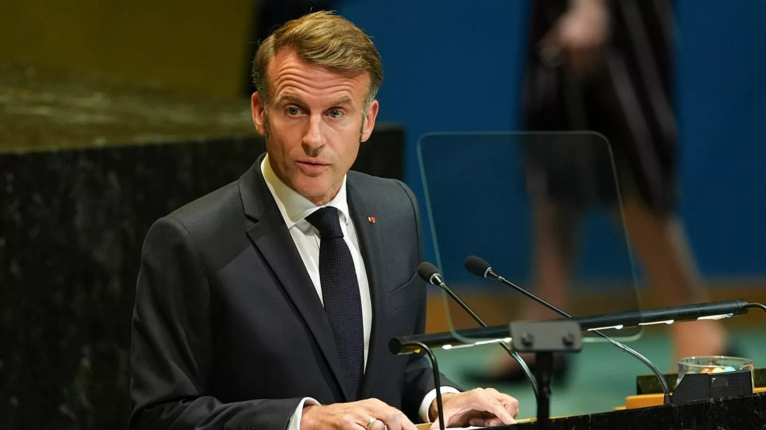 Emmanuel Macron a annoncé la reconnaissance d'un État de Palestine par la France. 
