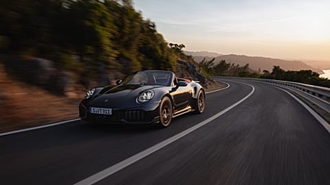 Porsche 911 Turbo S Cabriolet.