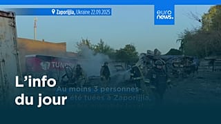 L’info du jour | 22 septembre 2025 - Soir