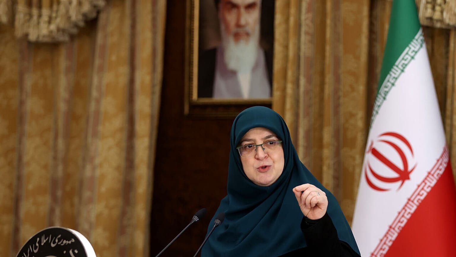 فاطمه مهاجرانی، سخنگوی دولت