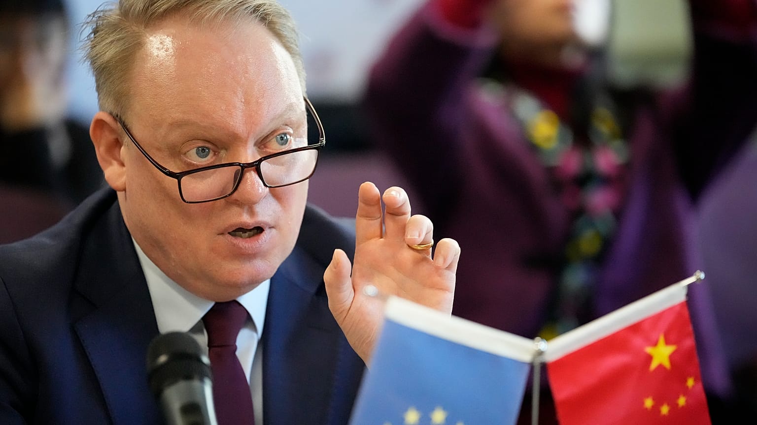 Jens Eskelund, president of the EU Chamber of Commerce in China. 