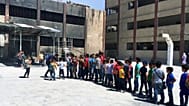 عودة الطلاب إلى المدسة في دوما 2018