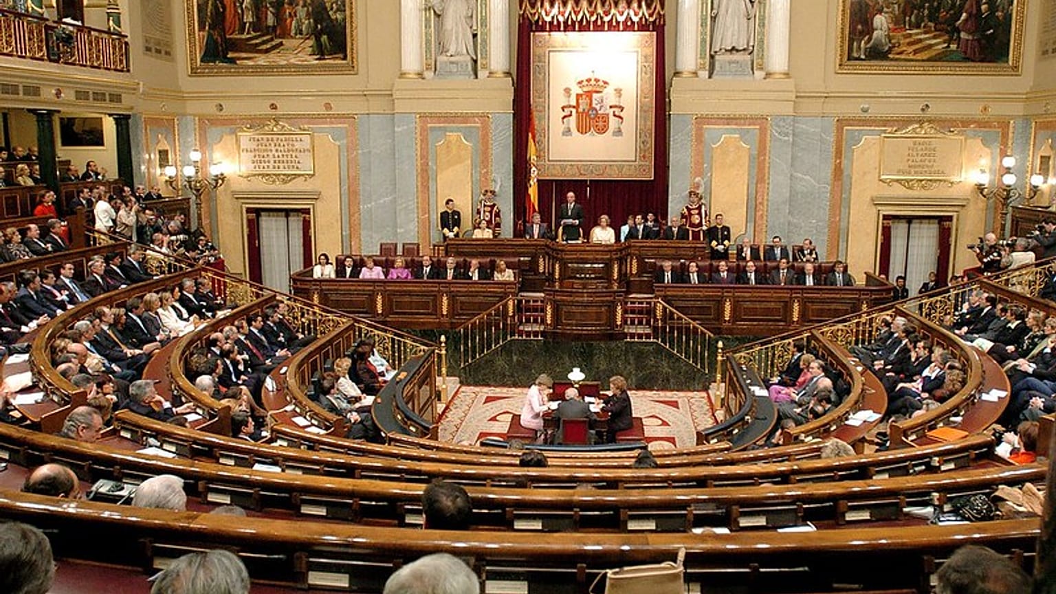  Interior del Congreso de los Diputados