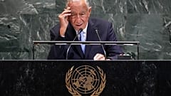 Marcelo Rebelo de Sousa spricht auf der 80. UN-Generalversammlung in New York