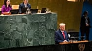 US-Präsident Donald Trump bei seiner UN-Rede